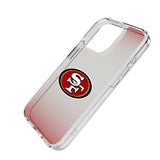 San Francisco 49ers Linen Clear Phone Case for Apple iPhone