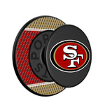 San Francisco 49ers Mesh PopSockets Magnetic Phone Grip and Stand