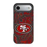 San Francisco 49ers Paisley Bump Phone Case for Apple iPhone