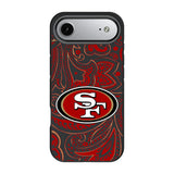 San Francisco 49ers Paisley Bump Phone Case for Apple iPhone