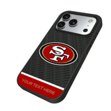 San Francisco 49ers Personalized EndZone Plus Bump Phone Case for Apple iPhone