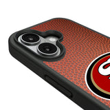 San Francisco 49ers Personalized Football Bump Phone Case for Apple iPhone