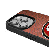 San Francisco 49ers Personalized Football Bump Phone Case for Apple iPhone