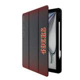 San Francisco 49ers Personalized Linen Tablet Case for Apple iPad