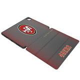 San Francisco 49ers Personalized Linen Tablet Case for Apple iPad