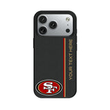 San Francisco 49ers Personalized Sidebard MagSafe Compatible Phone Case for Apple iPhone