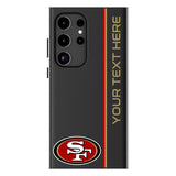 San Francisco 49ers Personalized Sidebard MagSafe Compatible Phone Case for Samsung Galaxy
