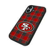 San Francisco 49ers Plaid MagSafe Compatible Phone Case for Apple iPhone