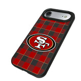 San Francisco 49ers Plaid MagSafe Compatible Phone Case for Apple iPhone