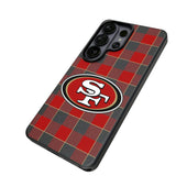 San Francisco 49ers Plaid MagSafe Compatible Phone Case for Samsung Galaxy 26 Series