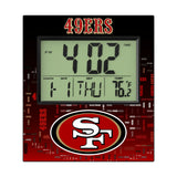 San Francisco 49ers Quadtile Wall Clock