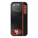 San Francisco 49ers Sidebar Black Bling Phone Case for Apple iPhone