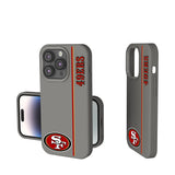 San Francisco 49ers Sidebar Soft Touch Phone Case for Apple iPhone