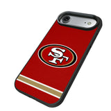 San Francisco 49ers Stripe Bump Phone Case for Apple iPhone