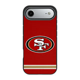 San Francisco 49ers Stripe Bump Phone Case for Apple iPhone