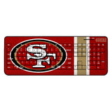San Francisco 49ers Stripe Wireless USB Keyboard