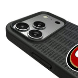 San Francisco 49ers Text Backdrop Bump Phone Case for Apple iPhone