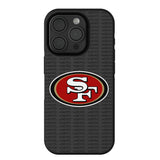 San Francisco 49ers Text Backdrop Bump Phone Case for Apple iPhone