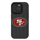 San Francisco 49ers Text Backdrop Bump Phone Case for Apple iPhone