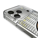 San Francisco 49ers Text Backdrop Glitter Phone Case for Apple iPhone