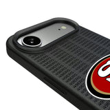San Francisco 49ers Text Backdrop MagSafe Compatible Phone Case for Apple iPhone