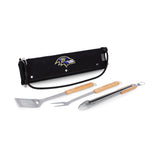 Baltimore Ravens - BBQ Roll Up 3 Piece Set