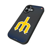 Seattle Mariners 1977-1980 - Cooperstown Collection Linen Bump Phone Case for Apple iPhone
