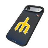 Seattle Mariners 1977-1980 - Cooperstown Collection Linen Bump Phone Case for Apple iPhone