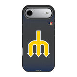 Seattle Mariners 1977-1980 - Cooperstown Collection Linen Bump Phone Case for Apple iPhone