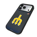Seattle Mariners 1977-1980 - Cooperstown Collection Linen Bump Phone Case for Apple iPhone