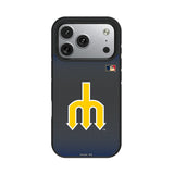 Seattle Mariners 1977-1980 - Cooperstown Collection Linen Bump Phone Case for Apple iPhone