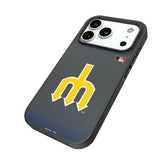Seattle Mariners 1977-1980 - Cooperstown Collection Linen Bump Phone Case for Apple iPhone
