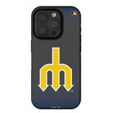 Seattle Mariners 1977-1980 - Cooperstown Collection Linen Bump Phone Case for Apple iPhone