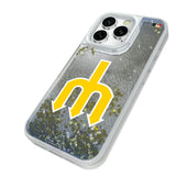 Seattle Mariners 1977-1980 - Cooperstown Collection Linen Glitter Phone Case for Apple iPhone