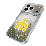Seattle Mariners 1977-1980 - Cooperstown Collection Linen Glitter Phone Case for Apple iPhone