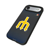 Seattle Mariners 1977-1980 - Cooperstown Collection Linen MagSafe Compatible Phone Case for Apple iPhone