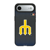 Seattle Mariners 1977-1980 - Cooperstown Collection Linen MagSafe Compatible Phone Case for Apple iPhone
