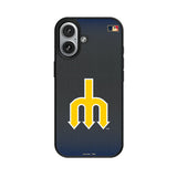 Seattle Mariners 1977-1980 - Cooperstown Collection Linen MagSafe Compatible Phone Case for Apple iPhone