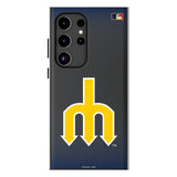 Seattle Mariners 1977-1980 - Cooperstown Collection Linen MagSafe Compatible Phone Case for Samsung Galaxy