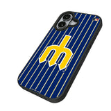 Seattle Mariners 1977-1980 - Cooperstown Collection Pinstripe Bump Phone Case for Apple iPhone