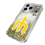 Seattle Mariners 1977-1980 - Cooperstown Collection Pinstripe Glitter Phone Case for Apple iPhone