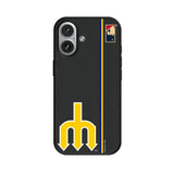Seattle Mariners 1977-1980 - Cooperstown Collection Sidebar MagSafe Compatible Phone Case for Apple iPhone