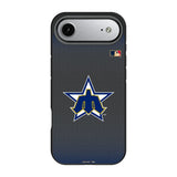 Seattle Mariners 1981-1986 - Cooperstown Collection Linen Bump Phone Case for Apple iPhone