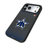 Seattle Mariners 1981-1986 - Cooperstown Collection Linen Bump Phone Case for Apple iPhone