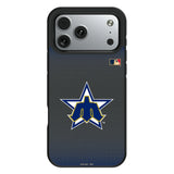 Seattle Mariners 1981-1986 - Cooperstown Collection Linen Bump Phone Case for Apple iPhone
