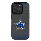Seattle Mariners 1981-1986 - Cooperstown Collection Linen Bump Phone Case for Apple iPhone