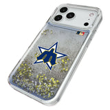 Seattle Mariners 1981-1986 - Cooperstown Collection Linen Glitter Phone Case for Apple iPhone