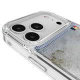Seattle Mariners 1981-1986 - Cooperstown Collection Linen Glitter Phone Case for Apple iPhone