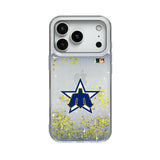 Seattle Mariners 1981-1986 - Cooperstown Collection Linen Glitter Phone Case for Apple iPhone