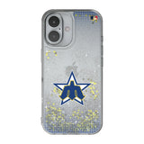 Seattle Mariners 1981-1986 - Cooperstown Collection Linen Glitter Phone Case for Apple iPhone